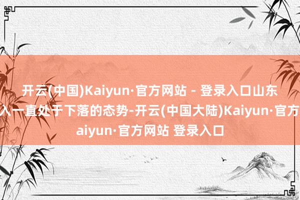 开云(中国)Kaiyun·官方网站 - 登录入口山东矿机的交易收入一直处于下落的态势-开云(中国大陆)Kaiyun·官方网站 登录入口