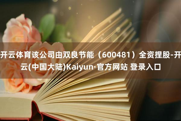 开云体育该公司由双良节能（600481）全资捏股-开云(中国大陆)Kaiyun·官方网站 登录入口